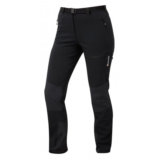 Montane FEM TERRA MISSION PANTS-REG LEG-BLACK-UK14/L dámské kalhoty černé