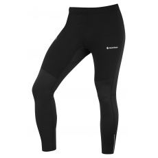 Montane THERMAL TRAIL TIGHTS-BLACK-L pánské elastické kalhoty černé