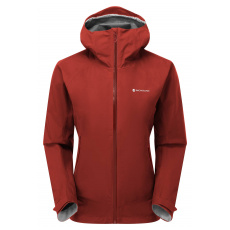 Montane FEM SPIRIT JACKET-SAFFRON RED-UK10/S dámská bunda červená