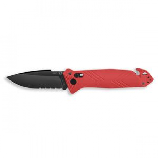 CAC ARMY KNIFE PA6 FV RED HANDLE