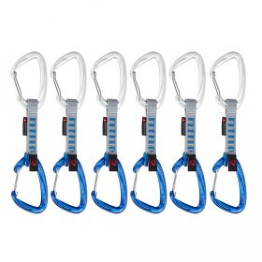 Expreska Komplet Mammut Crag Wire 10 cm Indicator 6-Pack Quickdraws